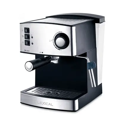 Automatic Small Multi-Function Coffee Machine 850W Cups Steam Double Cup Milk Frothed Espresso