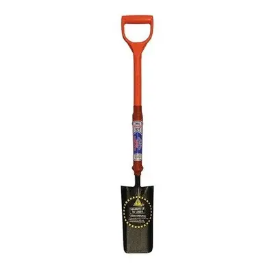 Faithfull FAIINSCABLE Cable Laying Shovel Fibreglass Insulated Shaft YD