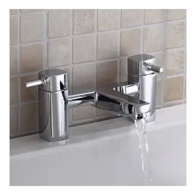 Boston Modern Bath Filler Tap Chrome