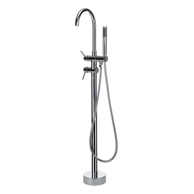 Freestanding Bathtub Faucet TUGELA Silver