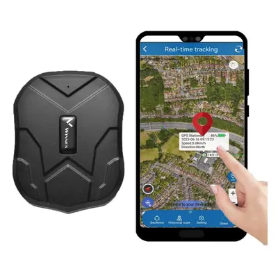 GPS Tracker Anti-theft Tracking 5000mAh Long Battery Life Car Safety Instant Alarm Real-time Loc