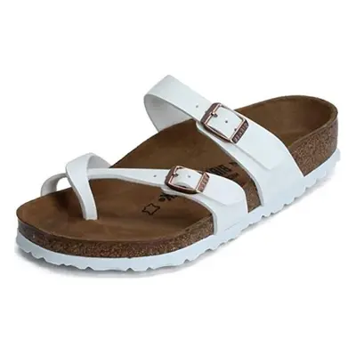 Birkenstock Mayari Birko-Flor Womens Sandals, White - Size