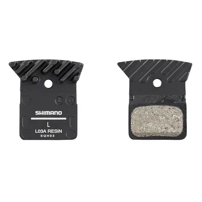 Shimano Spares L03A Resin Disc Brake Pads And Spring Alloy Backed With Cooling Fins