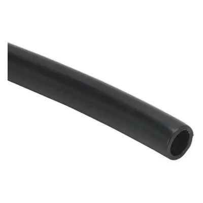 12mm x 100m LLDPE Flexible Tubing - BLACK Water & Gas Hose Pipe - EASY CUT Reel