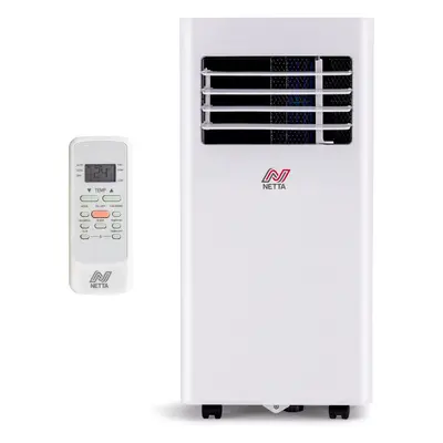 NETTA 8000BTU Portable Air Conditioner with Remote Control