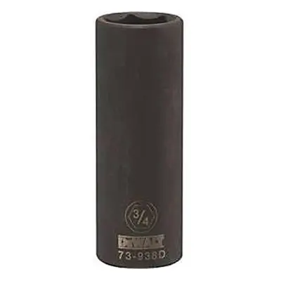 Stanley Tools DWMT73938OSP Impact 0.5 Drive Point Socket, 0.75 in.