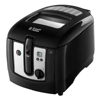 Russell Hobbs Electric Deep Fat Fryer, 3L capacity/can cook 1.2kg food, Digital timer, Large obs