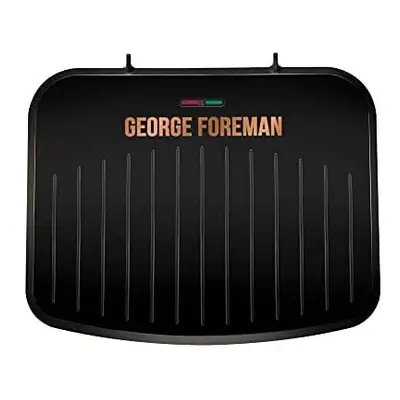 George Foreman Electric Grill, W, Black and Copper