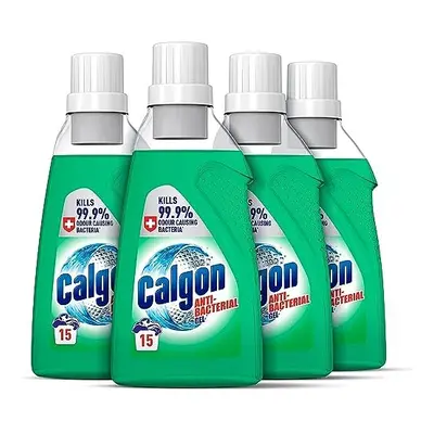 Calgon Antibacterial Water Softener Gel, Washing Machine Cleaner, Kills 99.9% of bacteria in you