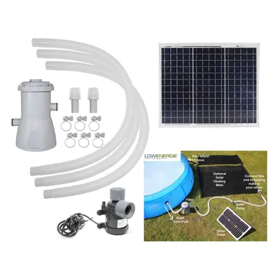 (30w) Solar Powered Pool Filter - 20w or 30w