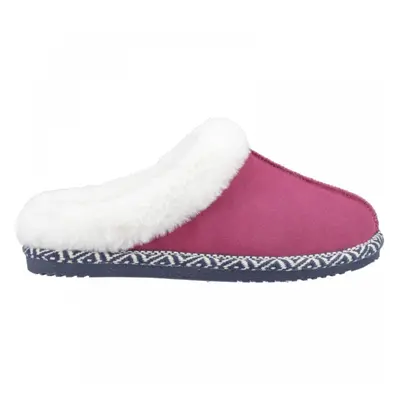 (4 (Adults')) Amara | Pink | Women's Memory Foam Slippers