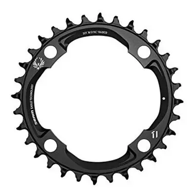 SRAM Unisex's X-Sync 94 Bcd Alum Eagle Light PoweEMTB Chainring, Black, 30t