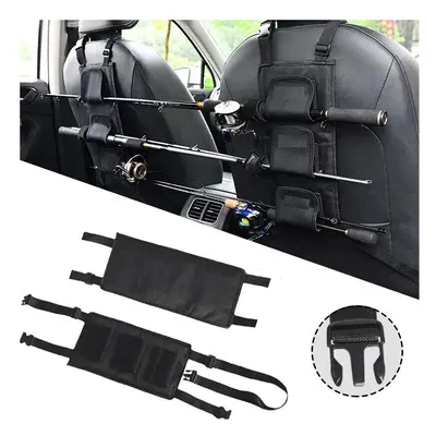 1 Pair Fishing Rod Holder Car Carrier Vehicle Backseat Rod Rack Poles Storage Holder Fishing Tac