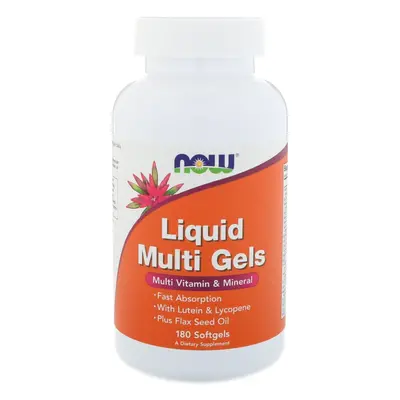 Now Foods, Liquid Multi Gels, Softgels