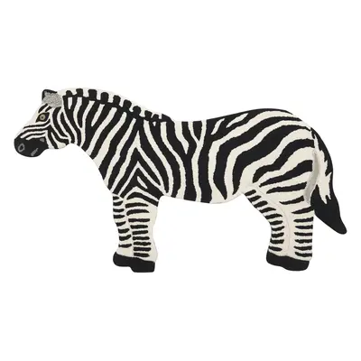 Wool Kids Rug Zebra x cm Black and White KHUMBA