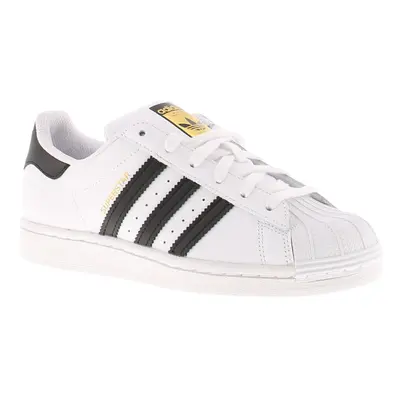 (Black, 4.5 (Adults')) Adidas Originals Childrens Trainers Junior Superstar leather black UK Siz