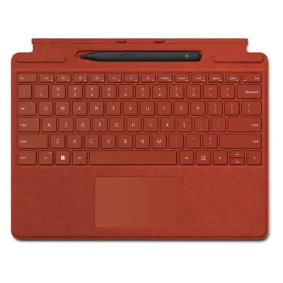 Microsoft Surface Pro 8,9,X - Signature Type cover - Red -& Slim Pen