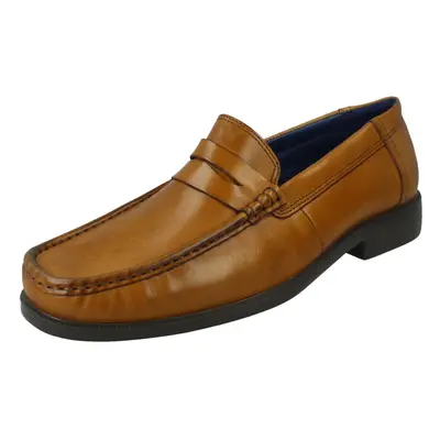 (Tan, UK 10) Mens Padders Formal Loafer Shoes Baron