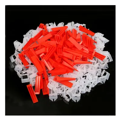 300Pcs Ceramic Tile Tiling Accessibility Spacer Clips/Wedges Plastic