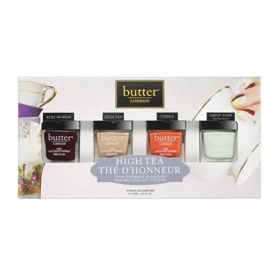 Butter London High Tea Collection Box Set: - 6Ml Nail Lacquers (Ruby Murray, High Tea, Tiddly, G