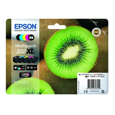 Epson C13T02G74010 (202XL) Ink cartridge multi pack, 13,8ml 7,9ml...