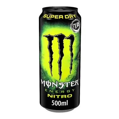 Monster Energy Drink Nitro Super Dry x 500ml PM 1.65 (Case of 12, x 500ml)