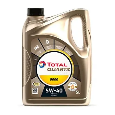 TOTALENERGIES 5W40 Engine Oil Quartz Diesel ACEA A3B4 API SNCF AgeResistance Technology Advanced