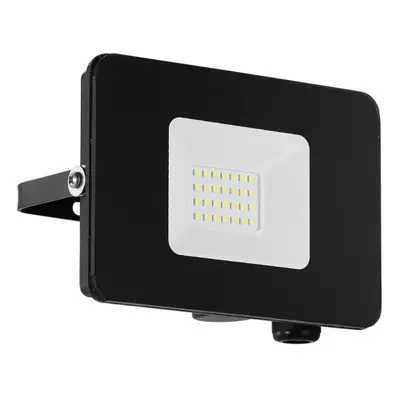 IP65 Outdoor Wall Flood Light Black Adjustable 20W Built in LED Porch Lamp