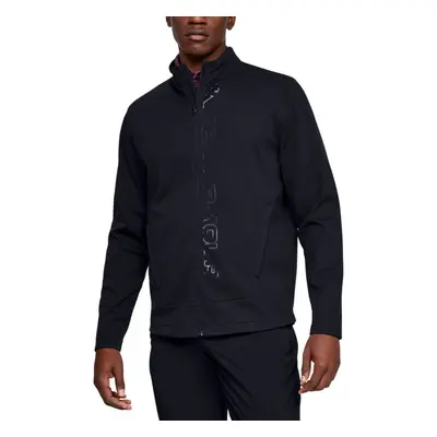 (S, Black) Under Armour Mens Storm Full Zip Water Repellent Wind Resistent Jacket