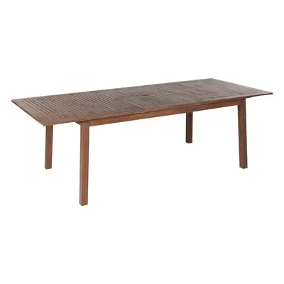 Garden Table Wood Dark Wood CESANA