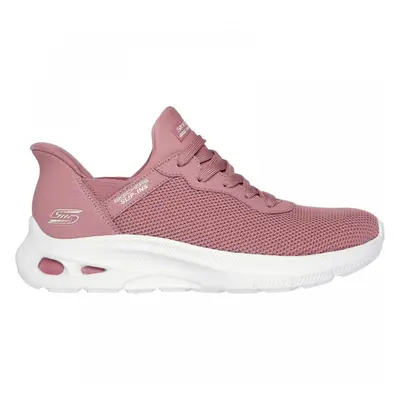 (3 (Adults')) BOBS Sport Unity - Pinch of Luck | Blush | Women's Hands Free Slip-in Trainers