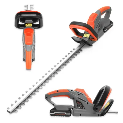 Terratek Cordless Electric Hedge Trimmer 18V / 20V-Max Lithium-Ion, 51cm (510mm) Cutting Length