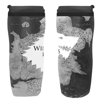 Game Of Thrones Travel Mug Winter is Here new Official 355ml Plastic