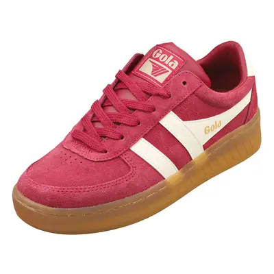 (9) Gola Grandslam Womens Fashion Trainers in Cerise