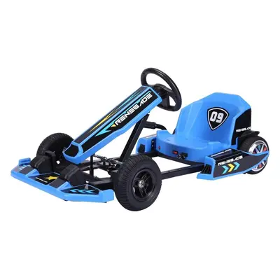 (Blue) Renegade Edge 36V Lithium Childrens Ride On Electric Go Kart