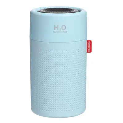 (Blue) 750ml Large Capacity Mini Air Humidifier Portable USB Charging for Home Office Air Purifi