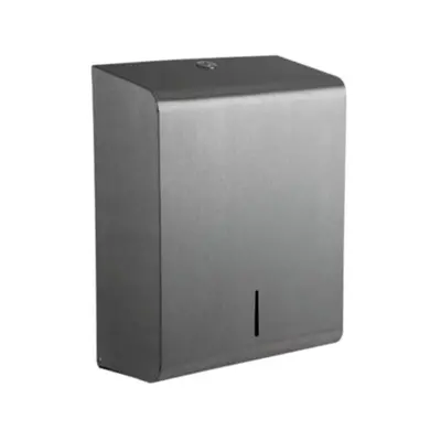 (Brushed Stainless Steel) Steel Paper Towel Dispenser in Finishes