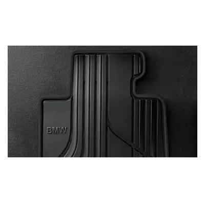 BMW Genuine All-Weather Rubber Front Car Floor Mats Black F20 F21