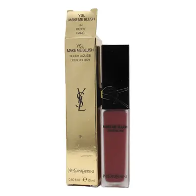 (54 Berry Bang) Yves Saint Laurent Make Me Blush Blurring Liquid Blush 0.50oz/15ml New With Box