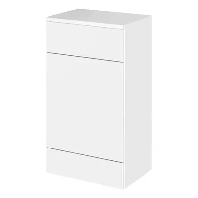 Bowston 500mm Fushion High Gloss White MDF WC Unit