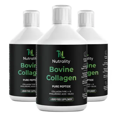 Nutrality Bovine Collagen Liquid | Fruit Juice Flavour | Pack