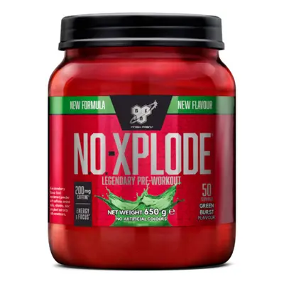 (Green Bust) BSN NO Xplode Pre Workout Powder Drives Energy and Focus Food Supplement - 650g