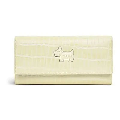 Radley Heritage Radley - Faux Croc Large Flapover Matinee Purse in Oyster