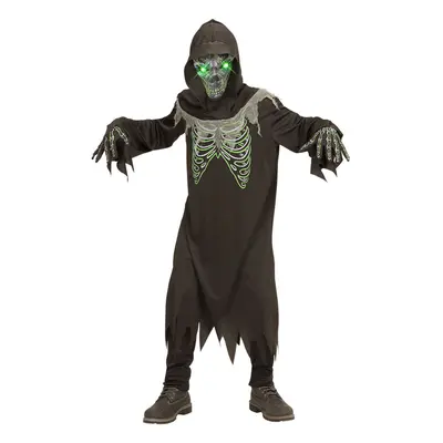 (14-16 years (164 cm)) Child's black and green reaper costume