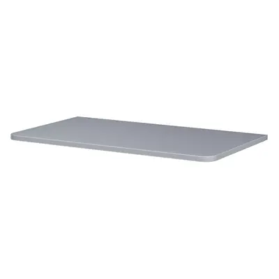 Nes Home 800mm Grey Round Corner MDF Bathroom Worktop For Vanity Cabinet