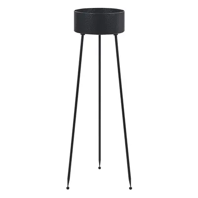 Plant Stand LEIKA Metal Black