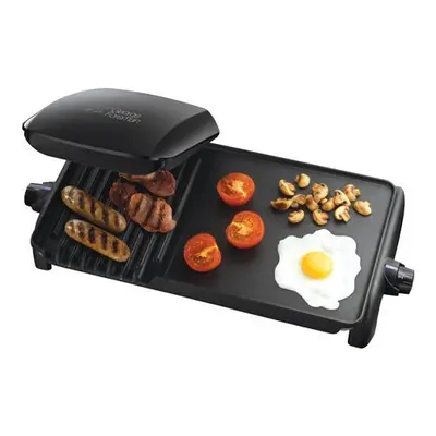 George Foreman 10-Portion Grill and Griddle (50/60 Hz) - Black