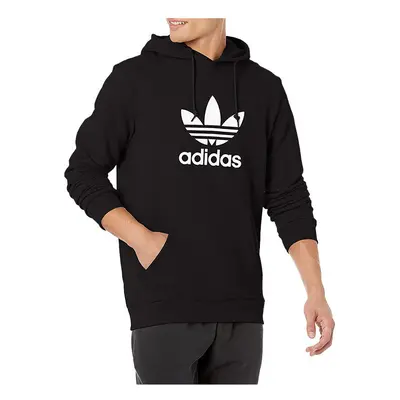 (Black, M) ADIDAS TREFOIL Mens Hoodies Sweatshirts