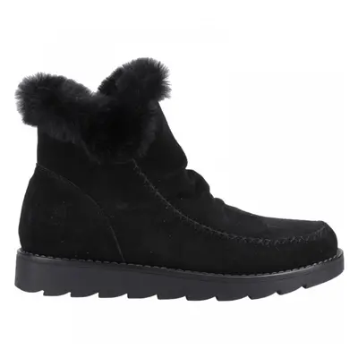 (8 (Adults')) Moira | Black | Women's Water Resistant Ankle Boots