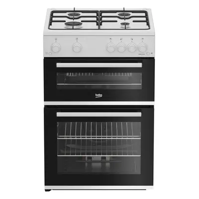 Beko 60cm Freestanding Gas Cooker - White - A+ Rated